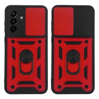 Θήκη Ring Armor CamPro Sonique για Samsung Galaxy A37 5G Κόκκινο
