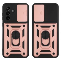 Θήκη Ring Armor CamPro Sonique για Samsung Galaxy A37 5G Ροζ Χρυσό