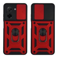 Θήκη Ring Armor CamPro Sonique για Xiaomi Redmi A5 4G (173.45mm) Κόκκινο