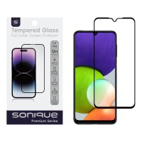 Hardy Glass Sonique Premium Series HD Full Cover 9H Samsung Galaxy A22 4G / Galaxy A31 / Galaxy A32 4G / Galaxy A33 5G Μαύρο