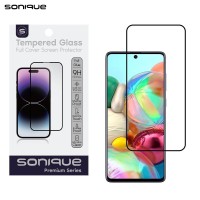 Hardy Glass Sonique Premium Series HD Full Cover 9H Samsung Galaxy A71 / Galaxy A72 4G /Galaxy Note 10 Lite Μαύρο