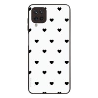 Θήκη Sonique Heart Series για Samsung Galaxy A12 Λευκό