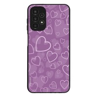 Θήκη Sonique Heart Series για Samsung Galaxy A13 4G Βιολετί