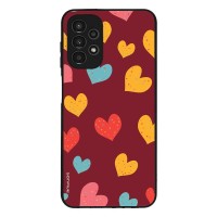 Θήκη Sonique Heart Series για Samsung Galaxy A13 4G Μπορντώ