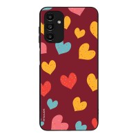Θήκη Sonique Heart Series για Samsung Galaxy A13 5G / Galaxy A04s Μπορντώ