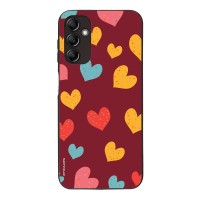 Θήκη Sonique Heart Series για Samsung Galaxy A14 4G / Galaxy A14 5G Μπορντώ