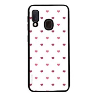 Θήκη Sonique Heart Series για Samsung Galaxy A20e Λευκό 01
