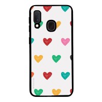 Θήκη Sonique Heart Series για Samsung Galaxy A20e Λευκό 02
