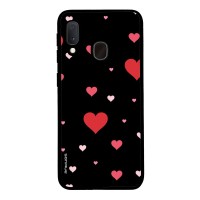 Θήκη Sonique Heart Series για Samsung Galaxy A20e Μαύρο
