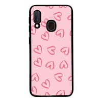 Θήκη Sonique Heart Series για Samsung Galaxy A20e Ροζ