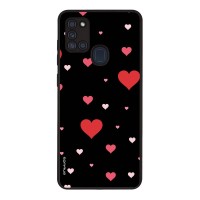 Θήκη Sonique Heart Series για Samsung Galaxy A21s Μαύρο
