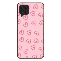 Θήκη Sonique Heart Series για Samsung Galaxy A22 4G / Galaxy M32 4G / Galaxy M22 4G Ροζ
