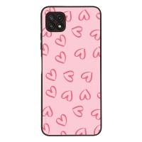 Θήκη Sonique Heart Series για Samsung Galaxy A22 5G Ροζ