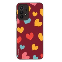 Θήκη Sonique Heart Series για Samsung Galaxy A23 5G / Galaxy A23 4G Μπορντώ