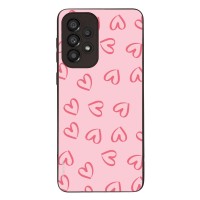 Θήκη Sonique Heart Series για Samsung Galaxy A34 5G Ροζ