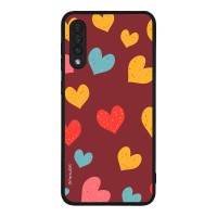 Θήκη Sonique Heart Series για Samsung Galaxy A50 / Galaxy A50S / Galaxy A30S Μπορντώ