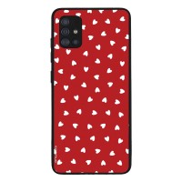 Θήκη Sonique Heart Series για Samsung Galaxy A51 Κόκκινο