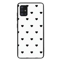 Θήκη Sonique Heart Series για Samsung Galaxy A51 Λευκό