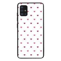 Θήκη Sonique Heart Series για Samsung Galaxy A51 Λευκό 01