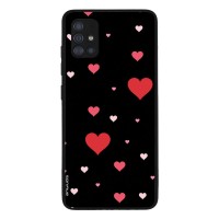 Θήκη Sonique Heart Series για Samsung Galaxy A51 Μαύρο