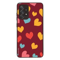 Θήκη Sonique Heart Series για Samsung Galaxy A52 4G/5G / Galaxy A52s 5G Μπορντώ