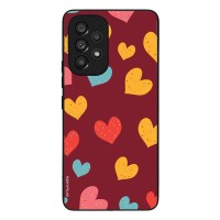 Θήκη Sonique Heart Series για Samsung Galaxy A53 5G Μπορντώ