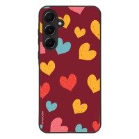 Θήκη Sonique Heart Series για Samsung Galaxy A55 5G Μπορντώ
