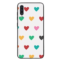 Θήκη Sonique Heart Series για Samsung Galaxy A70/A70s Λευκό 02
