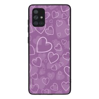Θήκη Sonique Heart Series για Samsung Galaxy A71 Βιολετί