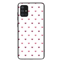 Θήκη Sonique Heart Series για Samsung Galaxy A71 Λευκό 01