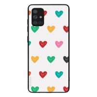 Θήκη Sonique Heart Series για Samsung Galaxy A71 Λευκό 02