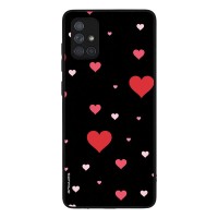 Θήκη Sonique Heart Series για Samsung Galaxy A71 Μαύρο