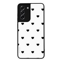 Θήκη Sonique Heart Series για Samsung Galaxy S21 FE Λευκό