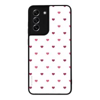 Θήκη Sonique Heart Series για Samsung Galaxy S21 FE Λευκό 01