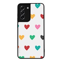 Θήκη Sonique Heart Series για Samsung Galaxy S21 FE Λευκό 02