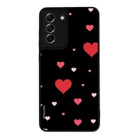 Θήκη Sonique Heart Series για Samsung Galaxy S21 FE Μαύρο