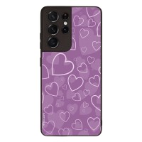 Θήκη Sonique Heart Series για Samsung Galaxy S21 Ultra Βιολετί