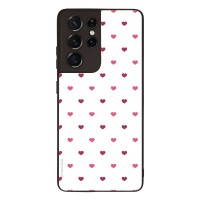 Θήκη Sonique Heart Series για Samsung Galaxy S21 Ultra Λευκό 01