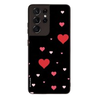 Θήκη Sonique Heart Series για Samsung Galaxy S21 Ultra Μαύρο
