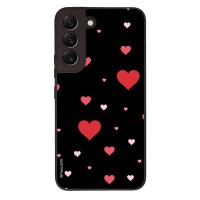 Θήκη Sonique Heart Series για Samsung Galaxy S22 Μαύρο