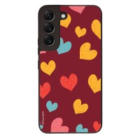 Θήκη Sonique Heart Series για Samsung Galaxy S22 Μπορντώ