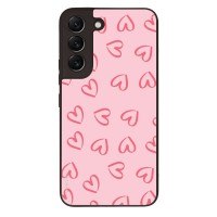 Θήκη Sonique Heart Series για Samsung Galaxy S22 Ροζ