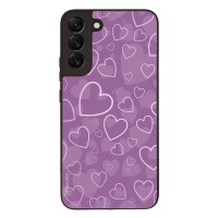 Θήκη Sonique Heart Series για Samsung Galaxy S22 Plus Βιολετί