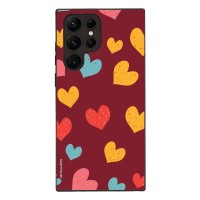Θήκη Sonique Heart Series για Samsung Galaxy S22 Ultra Μπορντώ