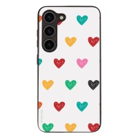Θήκη Sonique Heart Series για Samsung Galaxy S23 Λευκό 02
