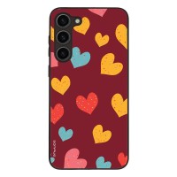 Θήκη Sonique Heart Series για Samsung Galaxy S23 Plus Μπορντώ