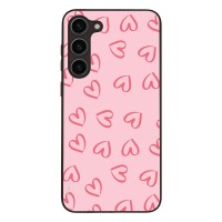 Θήκη Sonique Heart Series για Samsung Galaxy S23 Plus Ροζ