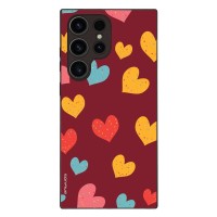 Θήκη Sonique Heart Series για Samsung Galaxy S23 Ultra Μπορντώ