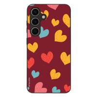 Θήκη Sonique Heart Series για Samsung Galaxy S24 FE Μπορντώ
