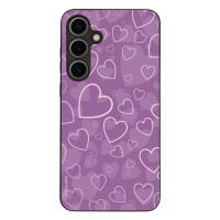 Θήκη Sonique Heart Series για Samsung Galaxy S24 Plus Βιολετί